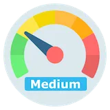 Medium traffic volume